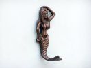 Antique Copper Mermaid Hook 6""