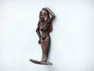 Antique Copper Mermaid Hook 6""