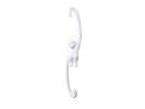 Whitewashed Cast Iron Monkey Hook 10""
