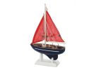 Wooden American Paradise Model Sailboat 9""