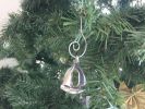 Chrome Sailboat Christmas Ornament 5""