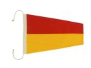 Number 7 - Nautical Cloth Signal Pennant Decoration 20"