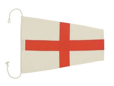 Number 8 - Nautical Cloth Signal Pennant Decoration 20"