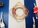Seaworn Decorative Red and White Vintage Lifering 15""
