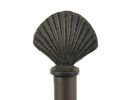 Cast Iron Seashell Paper Towel Holder 16""