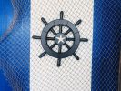 Pirate Decorative Ship Wheel With Starfish 12""