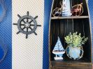 Pirate Decorative Ship Wheel With Starfish 12""