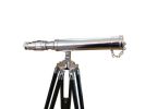 Standing Chrome Harbor Master Telescope 30""