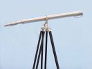 Floor Standing Brushed Nickel Galileo Telescope 65""
