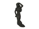 Cast Iron Mermaid Hook 6"