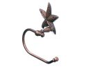 Antique Copper Starfish Toilet Paper Holder 10""