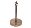Antique Brass Starfish Paper Towel Holder 16""
