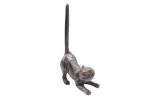 Cast Iron Cat Paper Towel Holder 10""