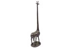 Cast Iron Giraffe Paper Towel Holder 19"