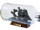 Black Bart's Royal Fortune Model Ship in a Glass Bottle 11""