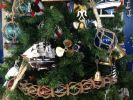 Brass RMS Titanic Propeller Christmas Tree Ornament