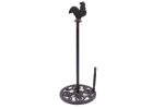 Cast Iron Rooster Paper Towel Holder 15""