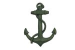 Antique Seaworn Bronze Cast Iron Anchor 17""