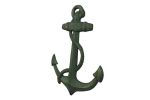 Antique Seaworn Bronze Cast Iron Anchor 17""