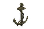 Antique Gold Cast Iron Anchor 17""