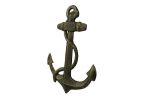 Antique Gold Cast Iron Anchor 17""