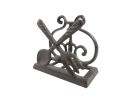 Cast Iron Fork and Spoon Kitchen Napkin Holder 5""