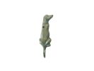 Antique Seaworn Bronze Cast Iron Dog Hook 6""