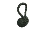 Antique Seaworn Bronze Cast Iron Sailors Knot Door Stopper 10""