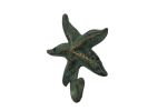 Antique Seaworn Bronze Cast Iron Starfish Hook 4""