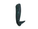 Seaworn Blue Cast Iron Whale Hook 6""