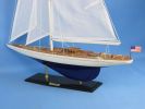 Wooden Enterprise Model Sailboat Decoration 35""