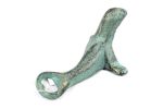 Antique Bronze Cast Iron Seal Bottle Opener 6""