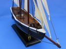 Wooden Bluenose Model Sailboat Decoration 24""