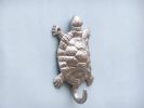 Silver Finish Turtle Hook 6""