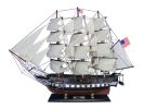 Wooden USS Constitution Tall Model Ship 32""