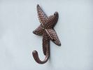 Antique Copper Starfish Hook 5""