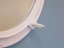 Gloss White Decorative Ship Porthole Window 24""