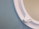 Gloss White Decorative Ship Porthole Window 24""