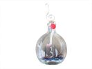 Mayflower Model Ship in a Glass Bottle Christmas Ornament 4""