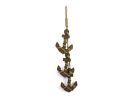 Wooden Rustic Decorative Triple Anchor Set 7""