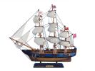 Wooden HMS Endeavour Tall Model Ship 20""