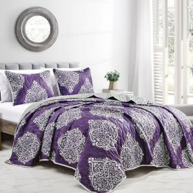 Lachlan 3 piece bedspread set (size: King)