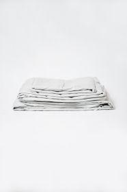 Omne Sleep 4-Piece Pewter Brushed Microfiber Full Hypoallergenic Sheet Set (Default: Default)