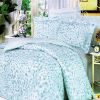 Blancho Bedding - [Blue Bubbles] 100% Cotton 7PC Bed In A Bag (Queen Size)