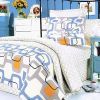 Blancho Bedding - [Traces of Dreams] 100% Cotton 7PC Bed In A Bag (Full Size)