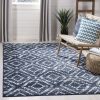 Adirondack Lecia Geometric Area Rug, Light Grey/Grey, 6' x 9'