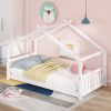 Twin Size House Bed Wood Bed