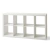 8-Cube Storage Organizer, White Texture