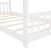 Twin Size House Bed Wood Bed