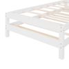 Solid Platform Bed Twin Size;  2 Twin Wood Bed Guest Bed Stackable Bed